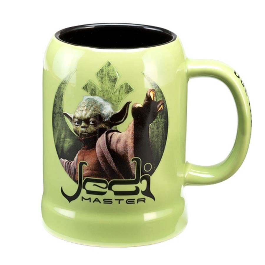 Star Wars 20-Ounce Ceramic Stein - Yoda