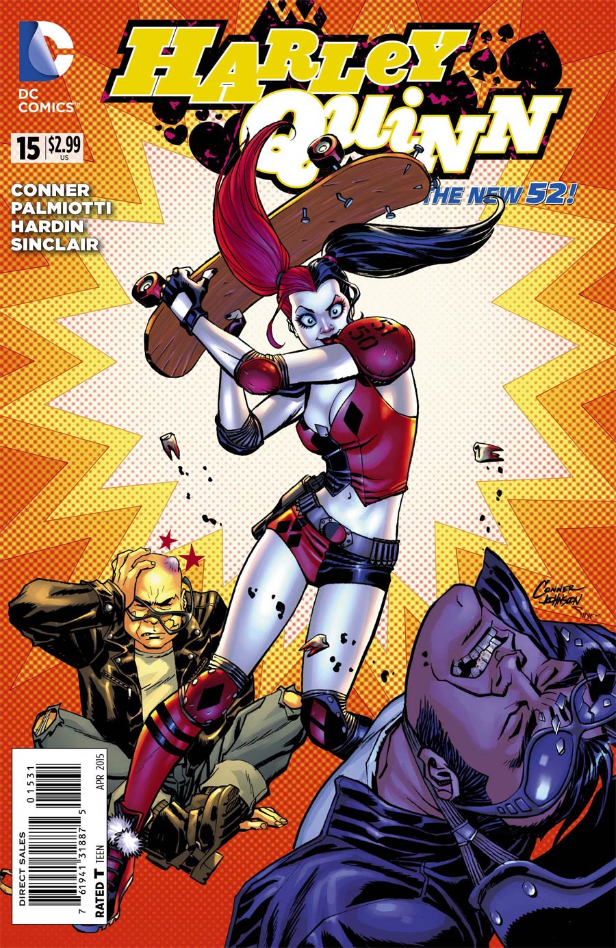 Harley Quinn Vol 2 #15 Cover C Incentive Amanda Conner Variant Cover