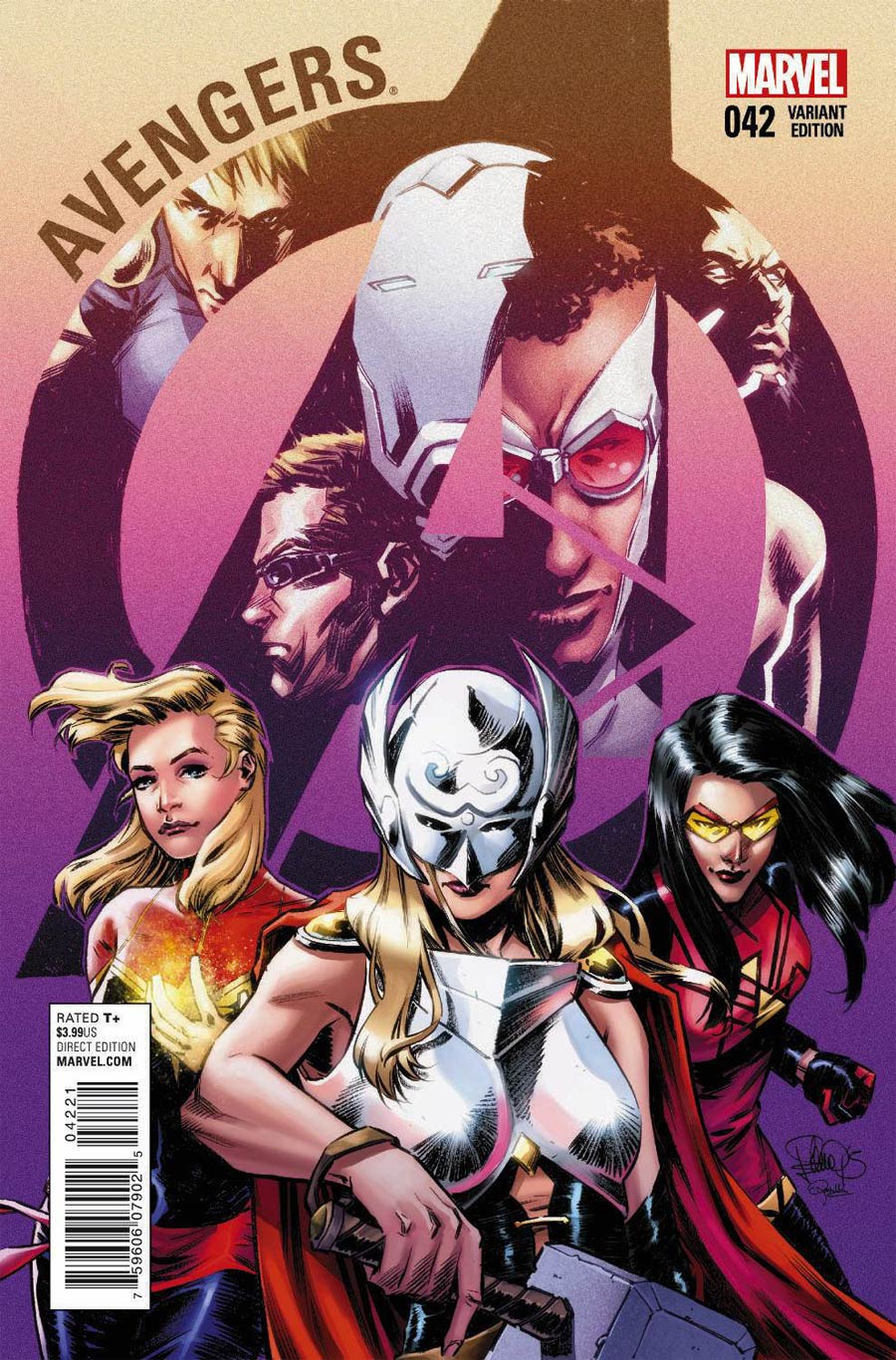 Avengers Vol 5 #42 Cover B Variant Woman Of Marvel Cover (Time Runs Out Tie-In)