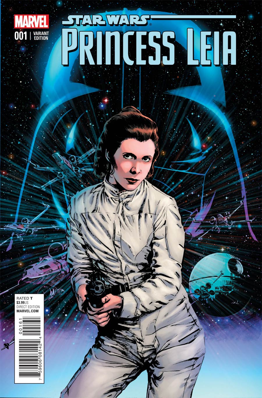 Princess Leia #1 Cover J Incentive Bill Sienkiewicz Variant Cover