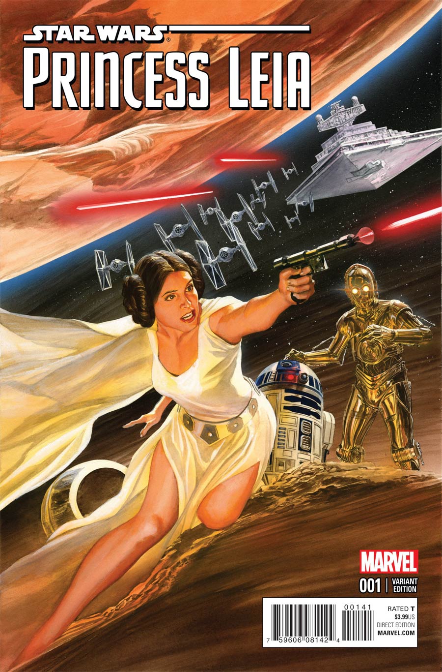 Princess Leia #1 Cover M Incentive Alex Ross Color Cover