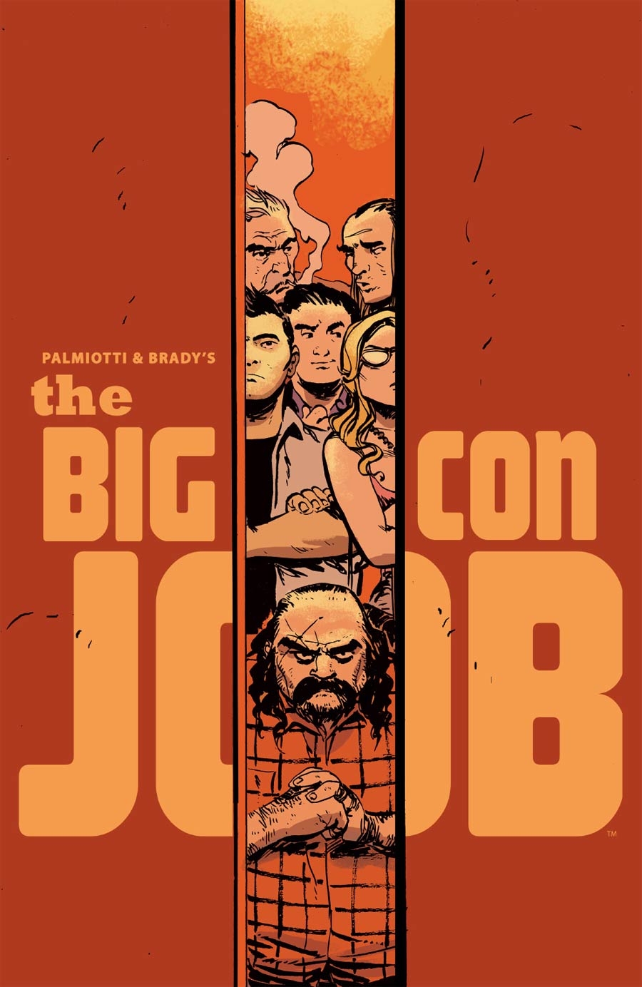 Palmiotti & Bradys Big Con Job #1 Cover D Incentive Dan McDaid Virgin Variant Cover