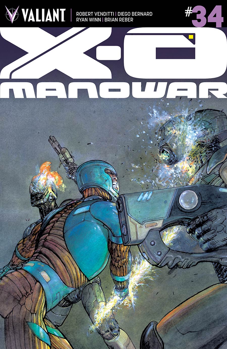 X-O Manowar Vol 3 #34 Cover C Incentive Das Pastoras Variant Cover