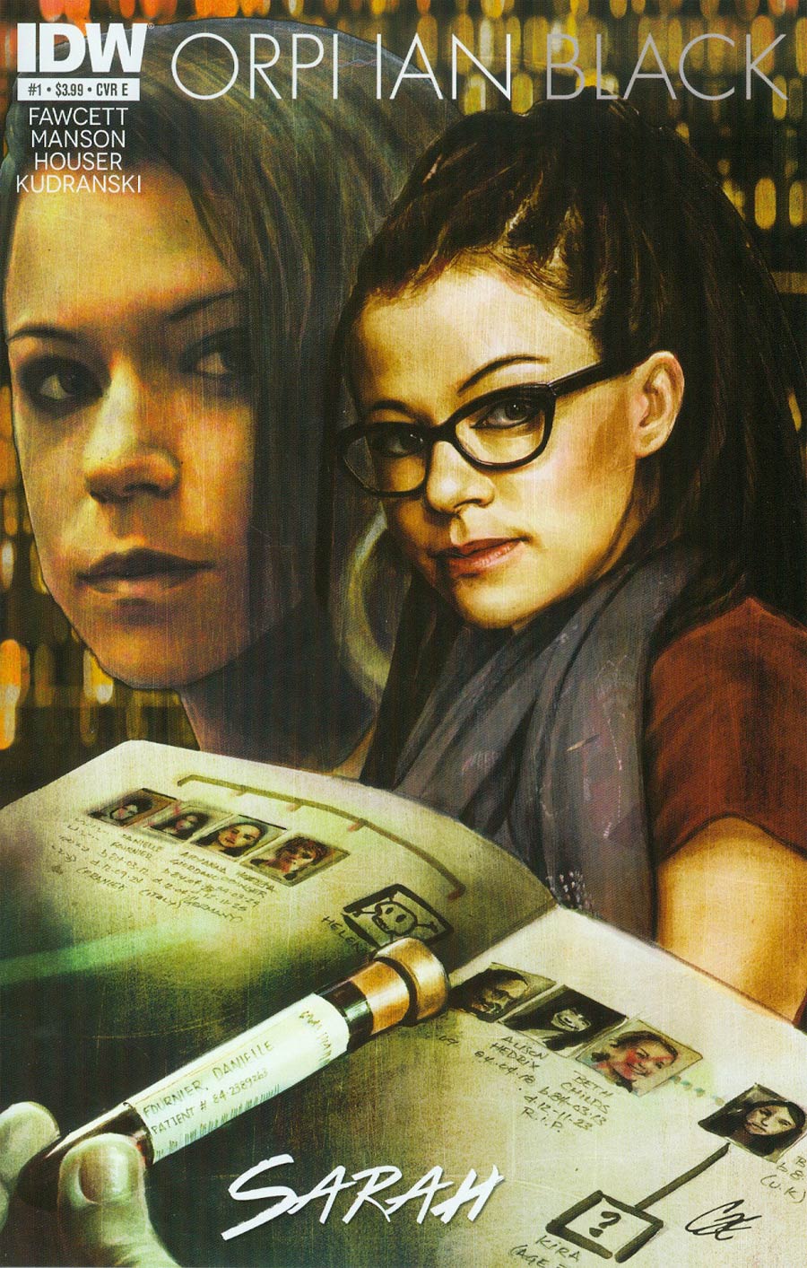 Orphan Black #1 Cover E Regular Cat Staggs Cover