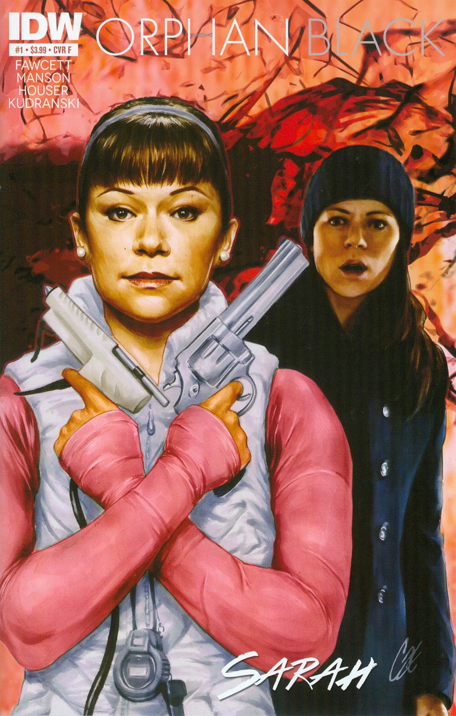 Orphan Black #1 Cover F Regular Cat Staggs Cover