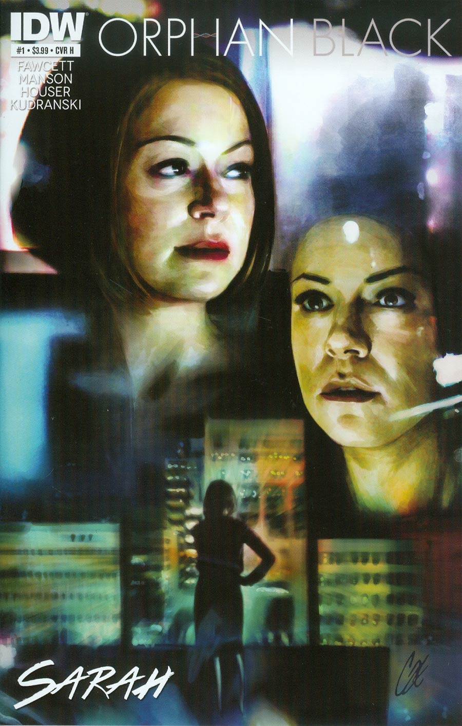 Orphan Black #1 Cover H Regular Cat Staggs Cover