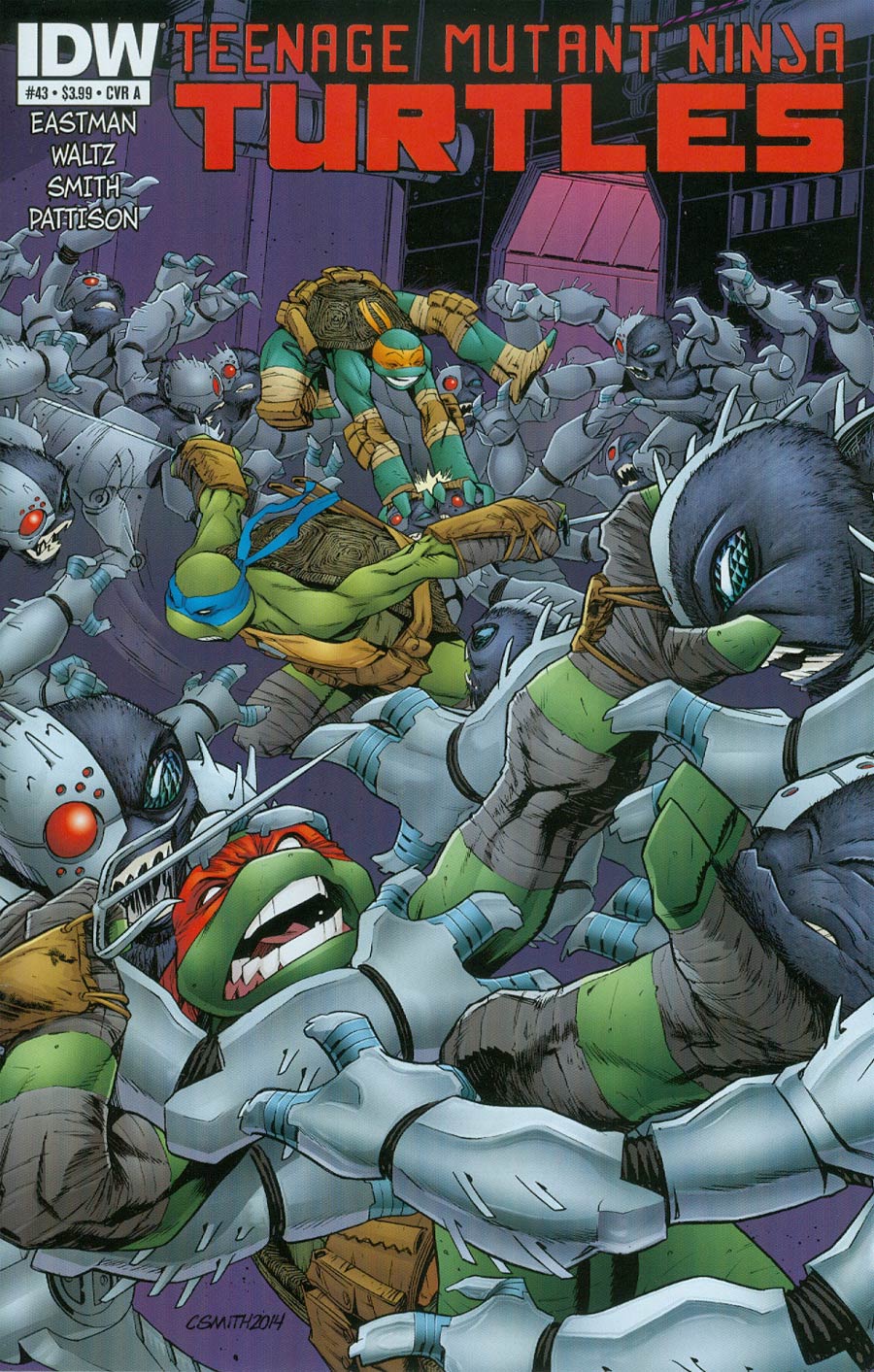 Teenage Mutant Ninja Turtles Vol 5 #43 Cover A Regular Cory Smith Cover
