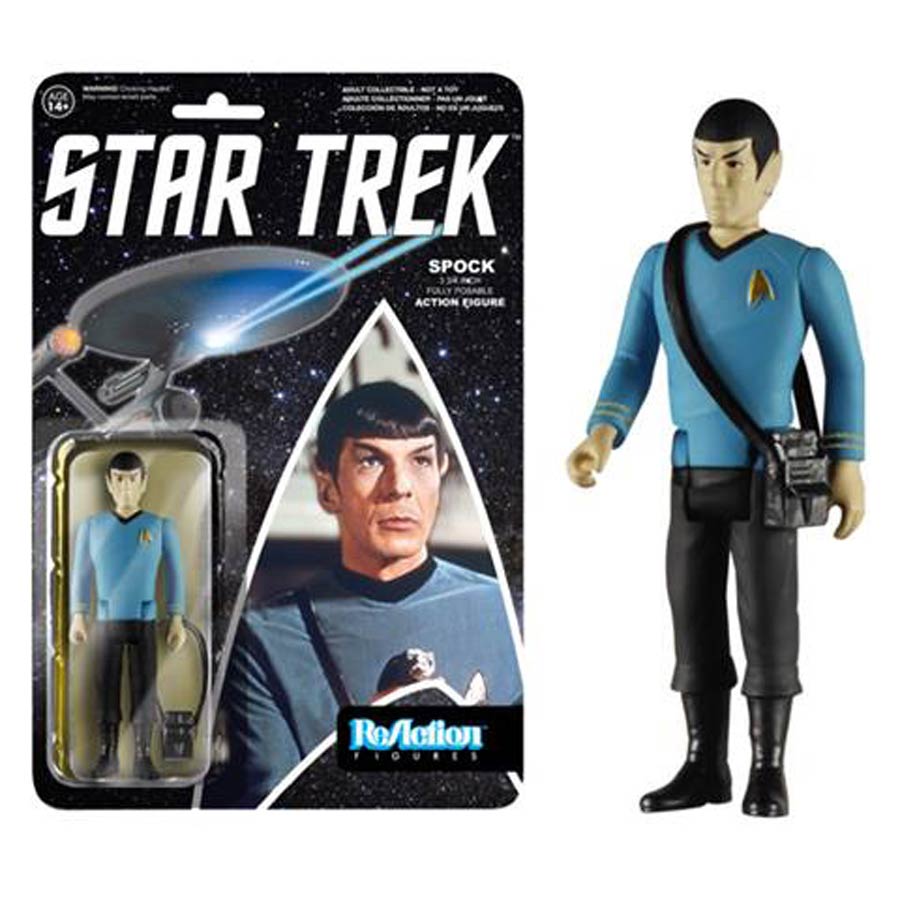 ReAction Star Trek Spock 4-Inch Action Figure