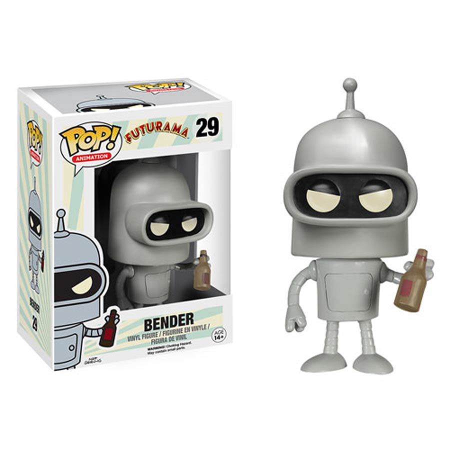 POP Animation 29 Futurama Bender Vinyl Figure