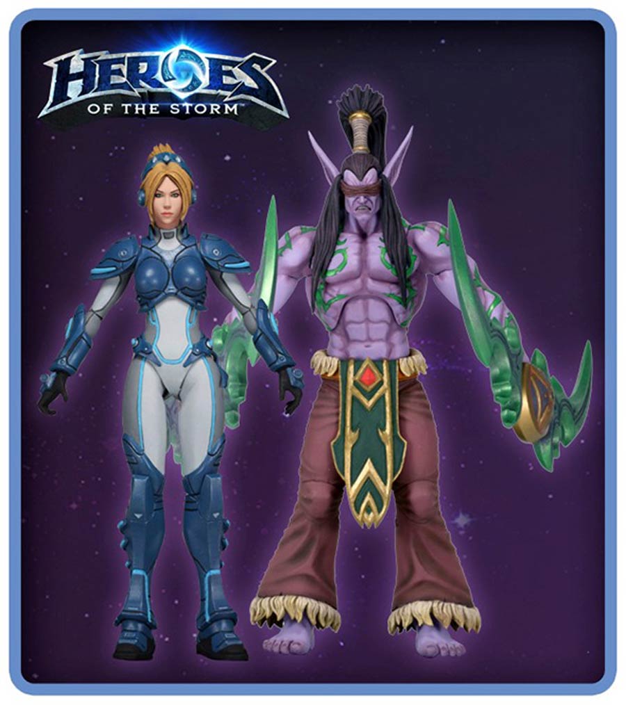 Heroes Of The Storm Series 1 Illidan Stormrage 7-Inch Action Figure