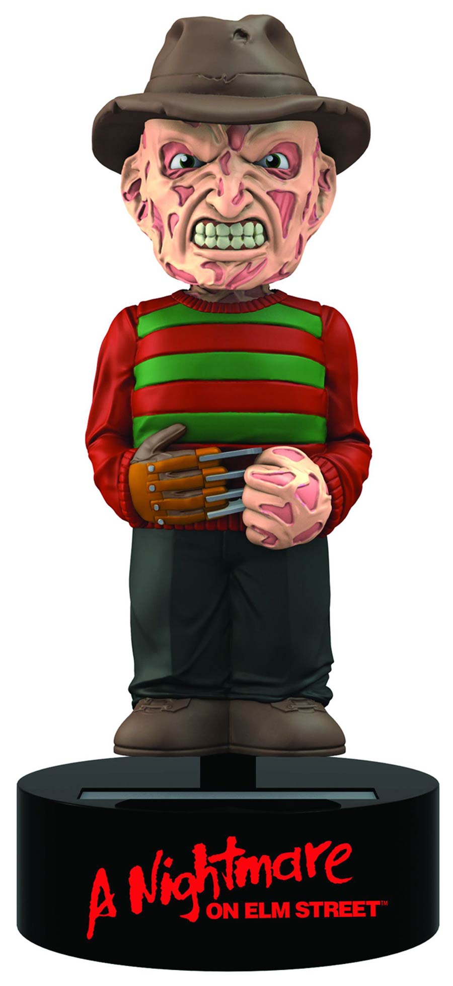 Nightmare On Elm Street Freddy Solar Powered Body Knocker