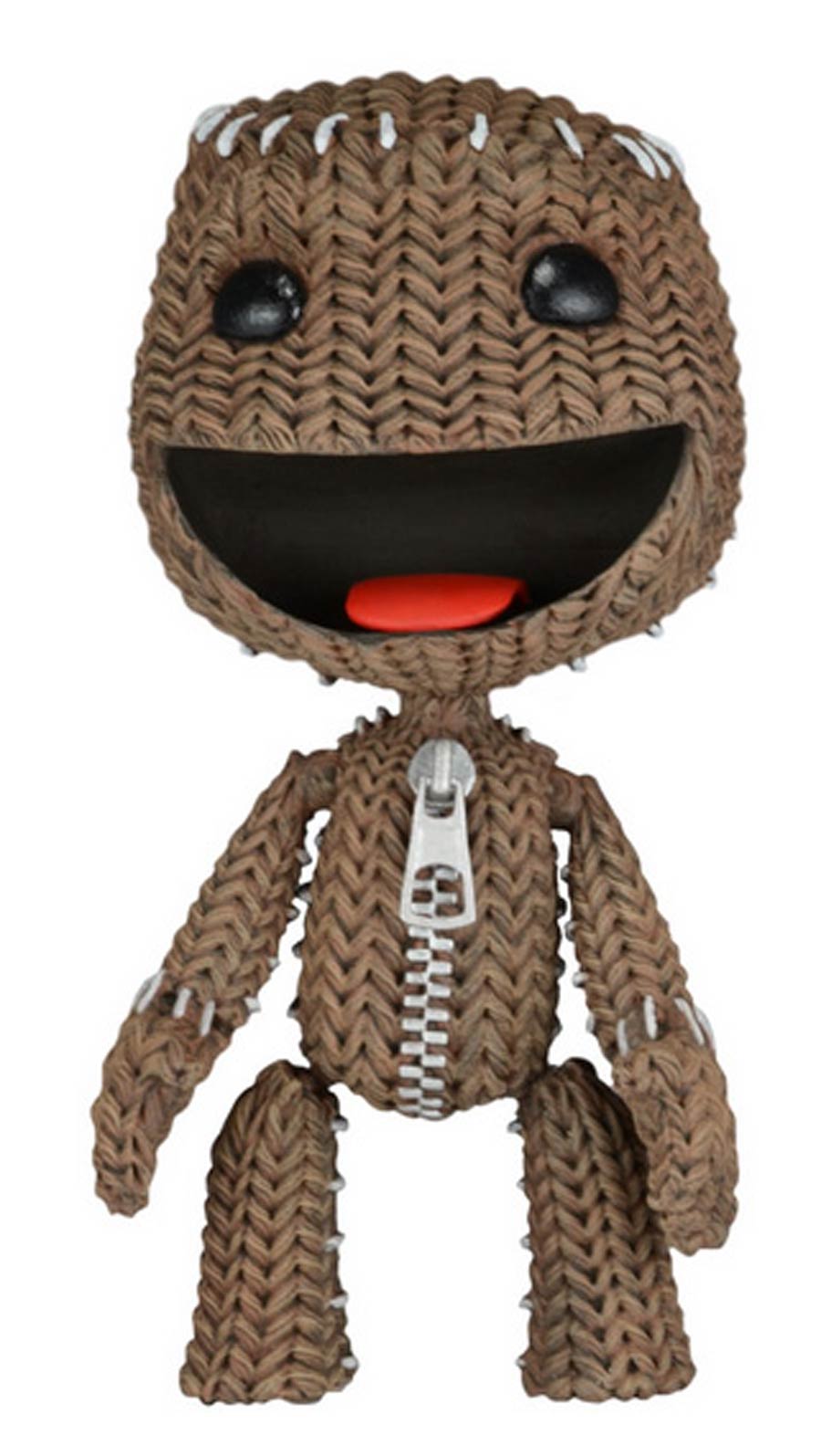 Little Big Planet Sackboy 5-Inch Series 1 Sackboy Happy Action Figure