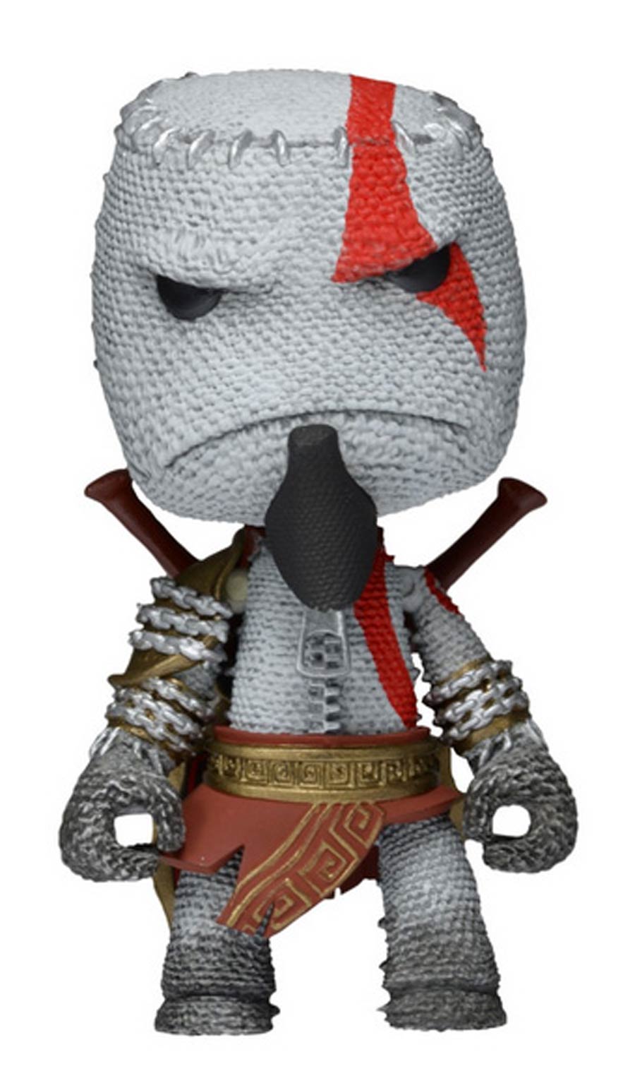 Little Big Planet Sackboy 5-Inch Series 1 Sackboy As Kratos Action Figure