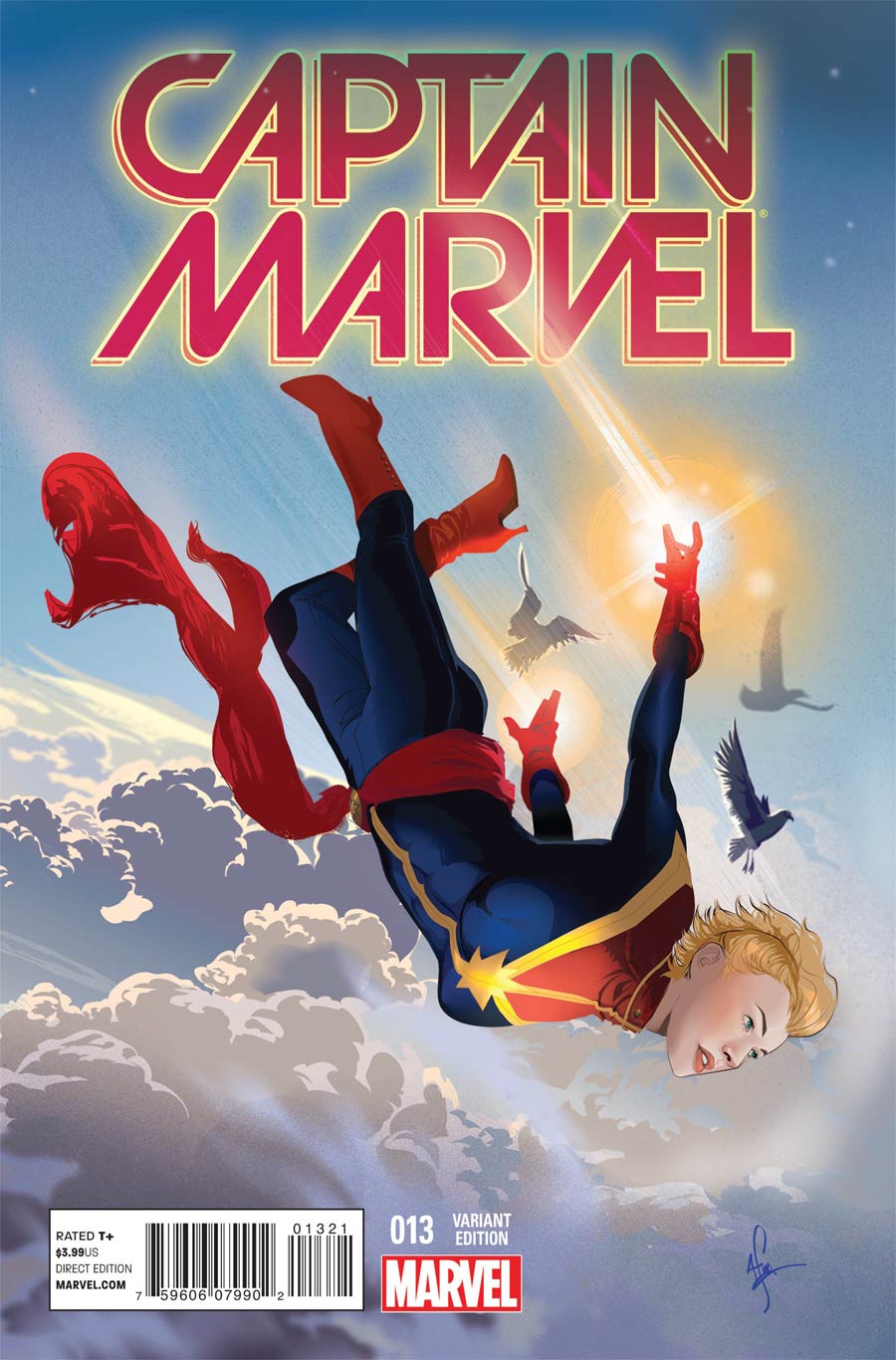 Captain Marvel Vol 7 #13 Cover B Variant Women Of Marvel Cover