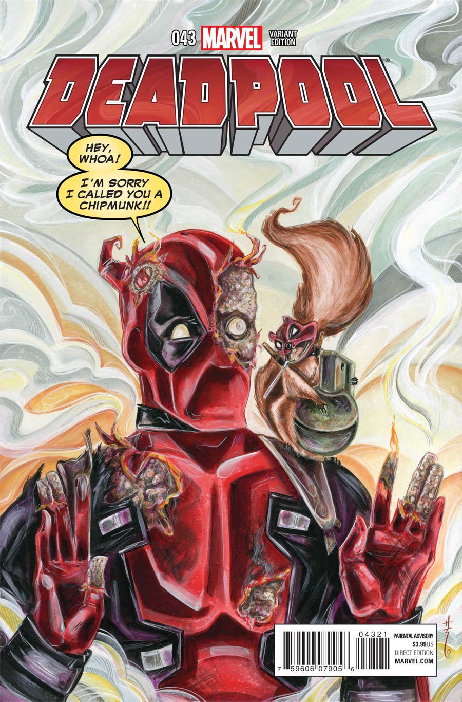 Deadpool Vol 4 #43 Cover B Variant Women Of Marvel Cover