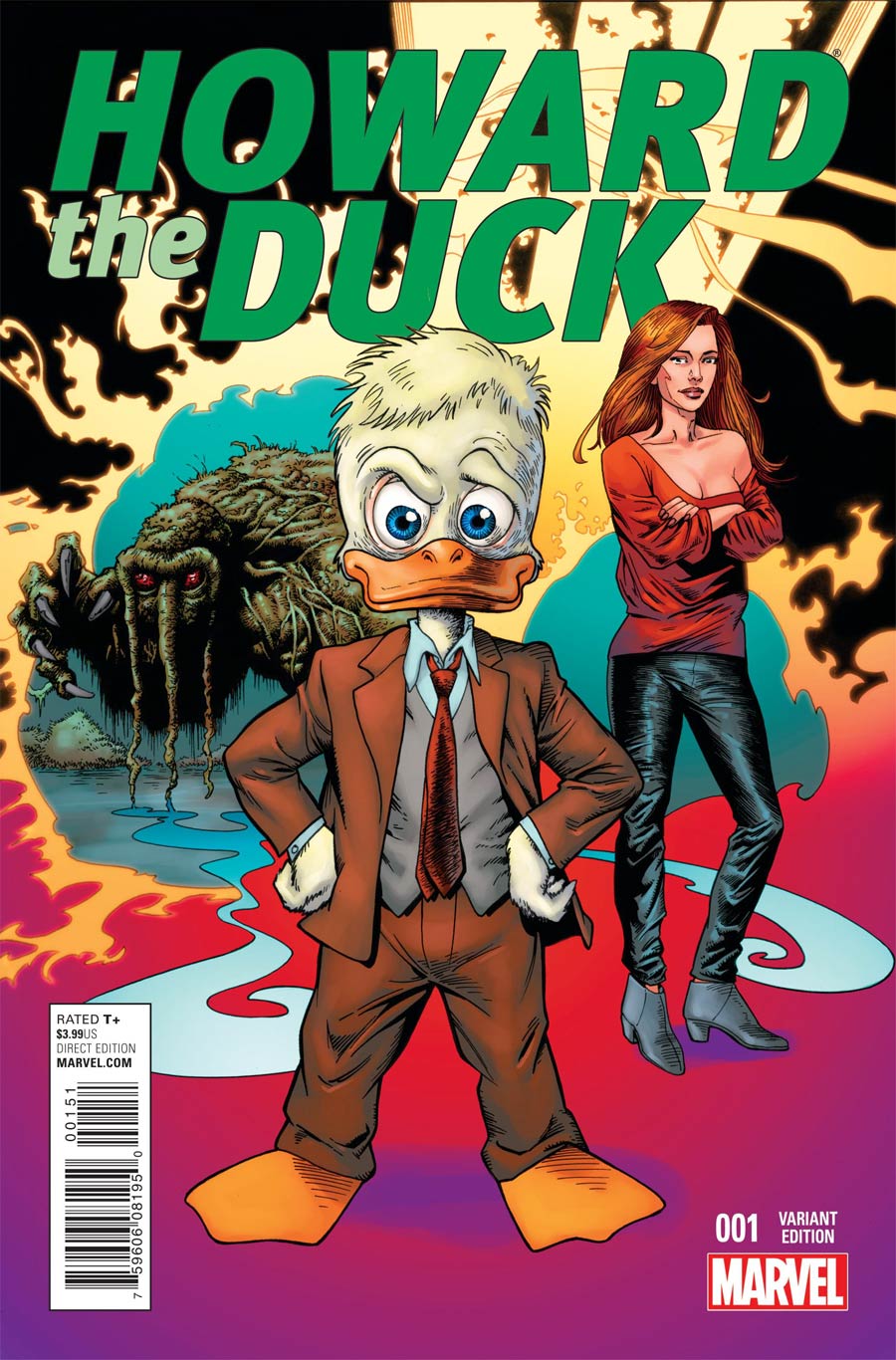 Howard The Duck Vol 4 #1 Cover H Incentive Val Mayerik Variant Cover