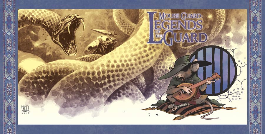Mouse Guard Legends Of The Guard Vol 3 #1 Cover B Incentive Ramon K Perez BOOM 10 Years Anniversary Virgin Variant Cover