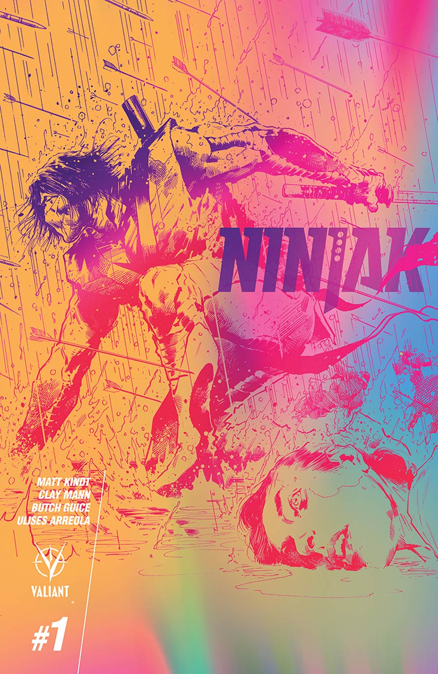 Ninjak Vol 3 #1 Cover G Incentive Trevor Hairsine & Tom Muller Valiant Next Variant Cover