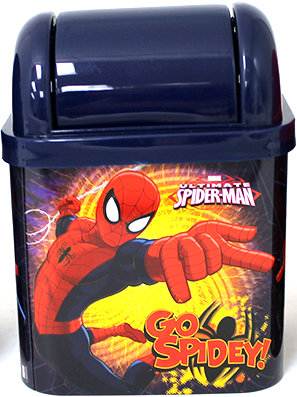 Spider-Man Flip Lid Desktop Tin - Go Spidey Blue