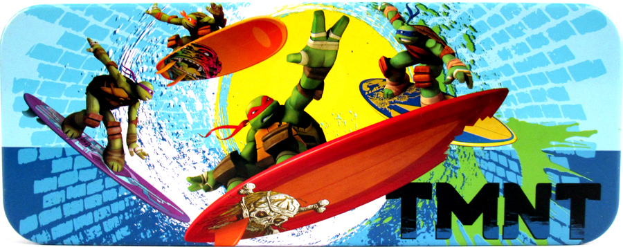 Teenage Mutant Ninja Turtles Small Catch-All Tin - TMNT Surfboards Blue