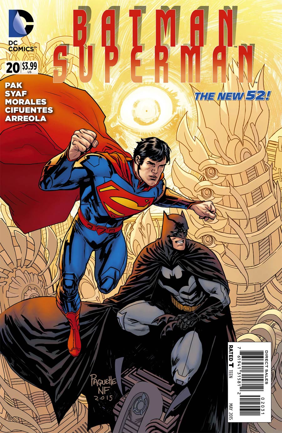 Batman Superman #20 Cover E Incentive Yanick Paquette Variant Cover