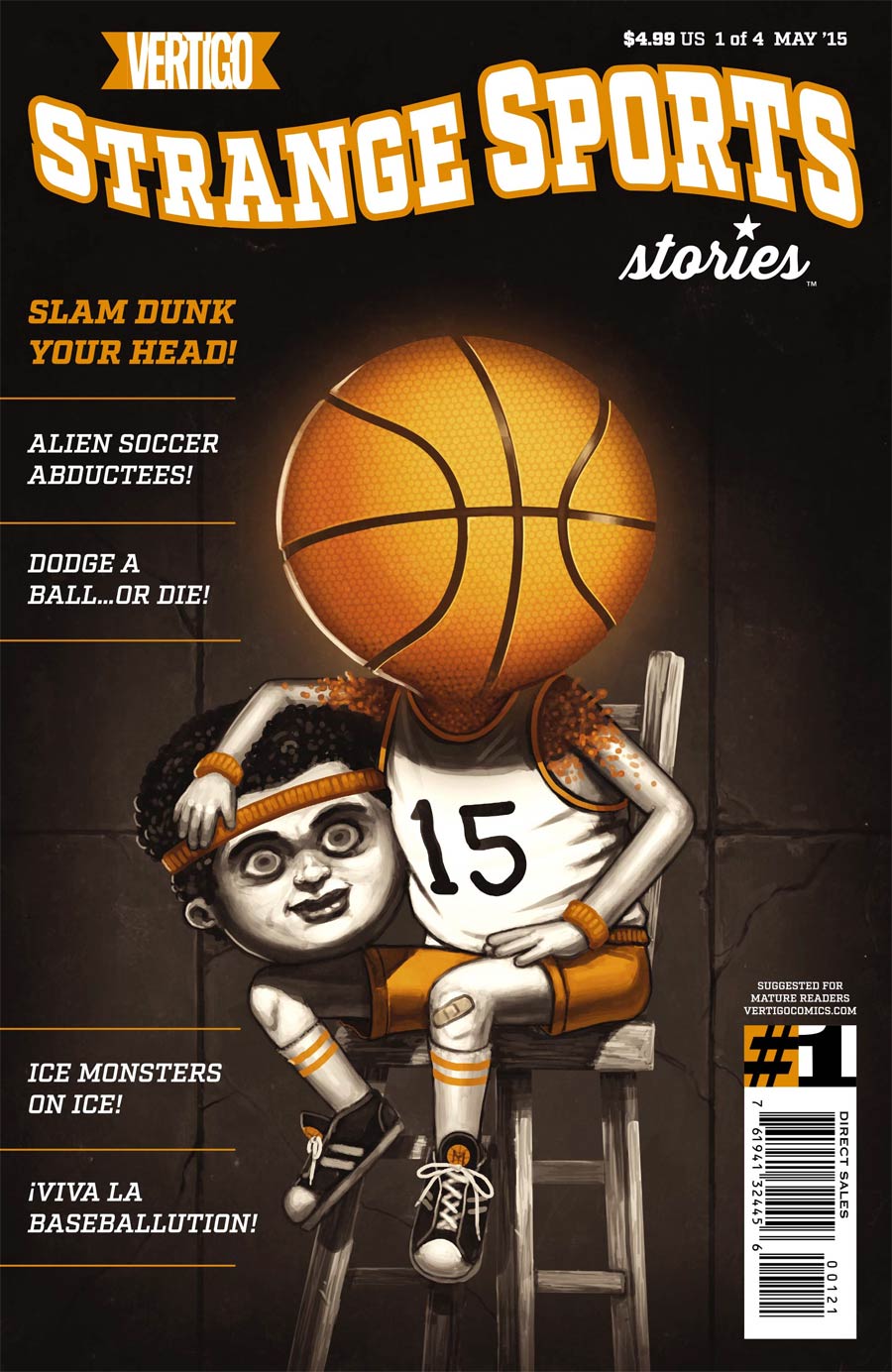 Strange Sports Stories Vol 2 #1 Cover B Incentive Mike Mitchell Variant Cover