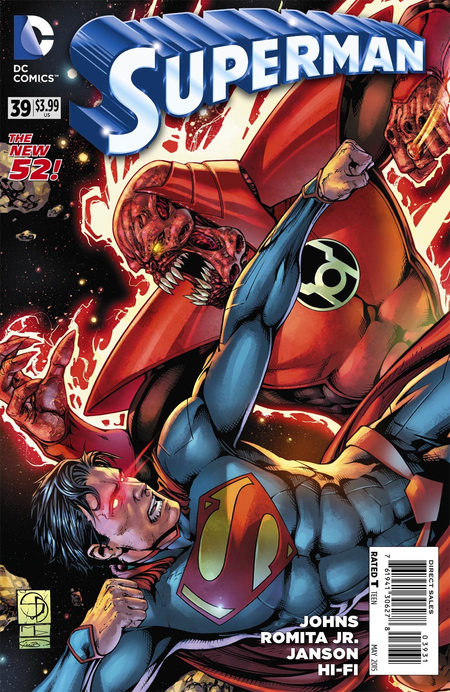Superman Vol 4 #39 Cover E Incentive Shane Davis Variant Cover