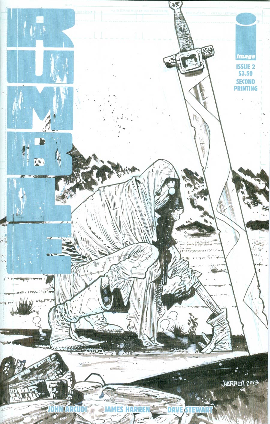Rumble #2 Cover B 2nd Ptg James Harren Variant Cover