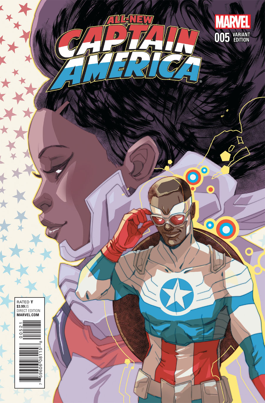 All-New Captain America #5 Cover B Variant Women Of Marvel Cover