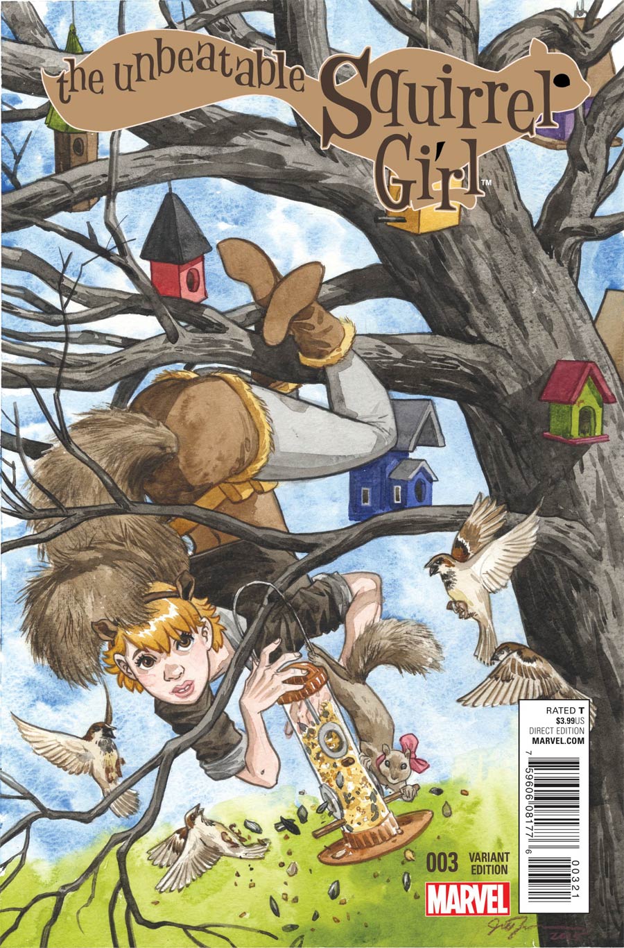 Unbeatable Squirrel Girl #3 Cover C Incentive Jill Thompson Variant Cover