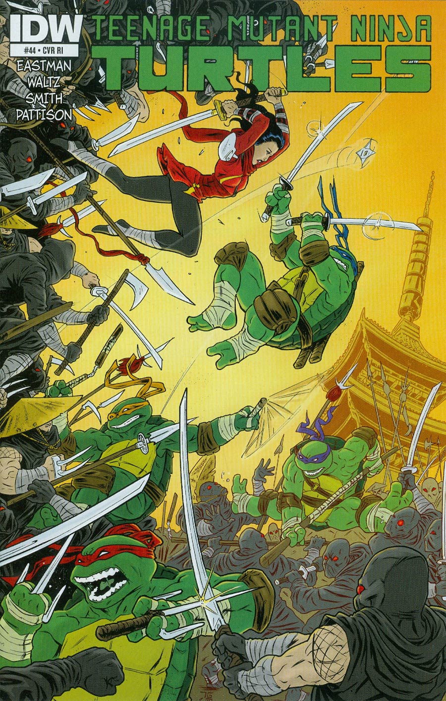 Teenage Mutant Ninja Turtles Vol 5 #44 Cover C Incentive Tadd Galusha Variant Cover