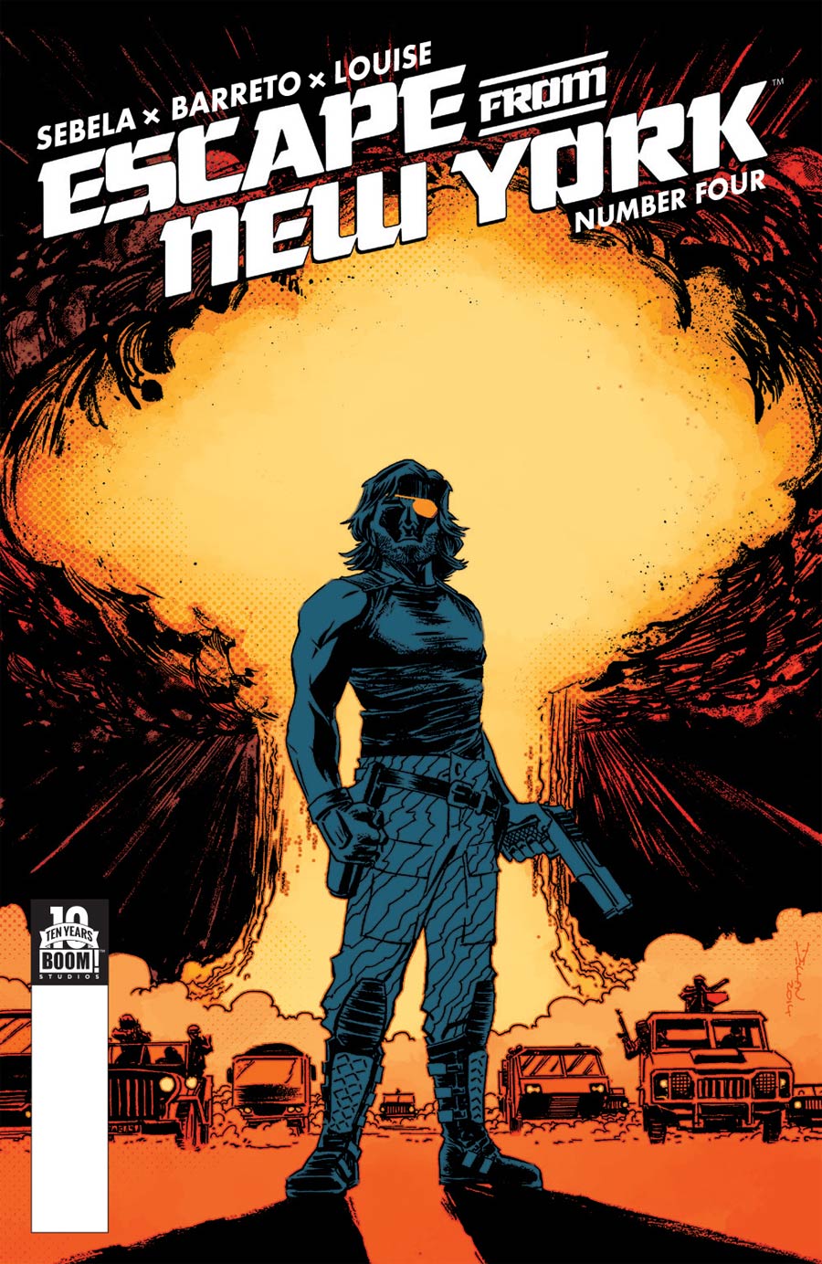 Escape From New York #4 Cover A Regular Declan Shalvey Cover