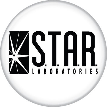 DC Comics 1.25-inch Button - Flash TV Star Labs Logo (84374)