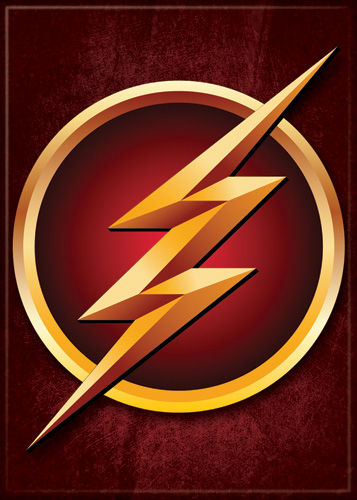 DC Comics 2.5x3.5-inch Magnet - Flash TV Lightning Logo (71561DC)