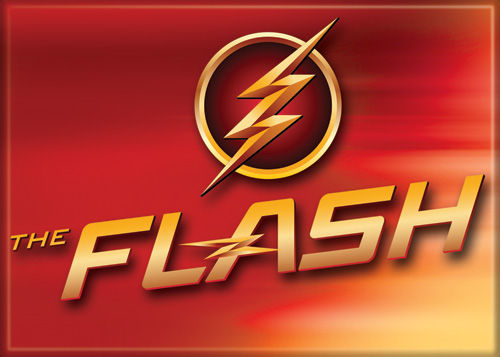 DC Comics 2.5x3.5-inch Magnet - Flash TV Logo And Name (71566DC)