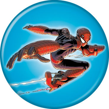 Marvel Comics 1.25-inch Button - Spider-Verse Spider-Man On Blue (84386)