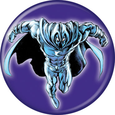 Marvel Comics 1.25-inch Button - Moon Knight On Purple (84394)