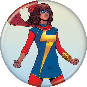 Marvel Comics 1.25-inch Button - Ms Marvel New (84380)