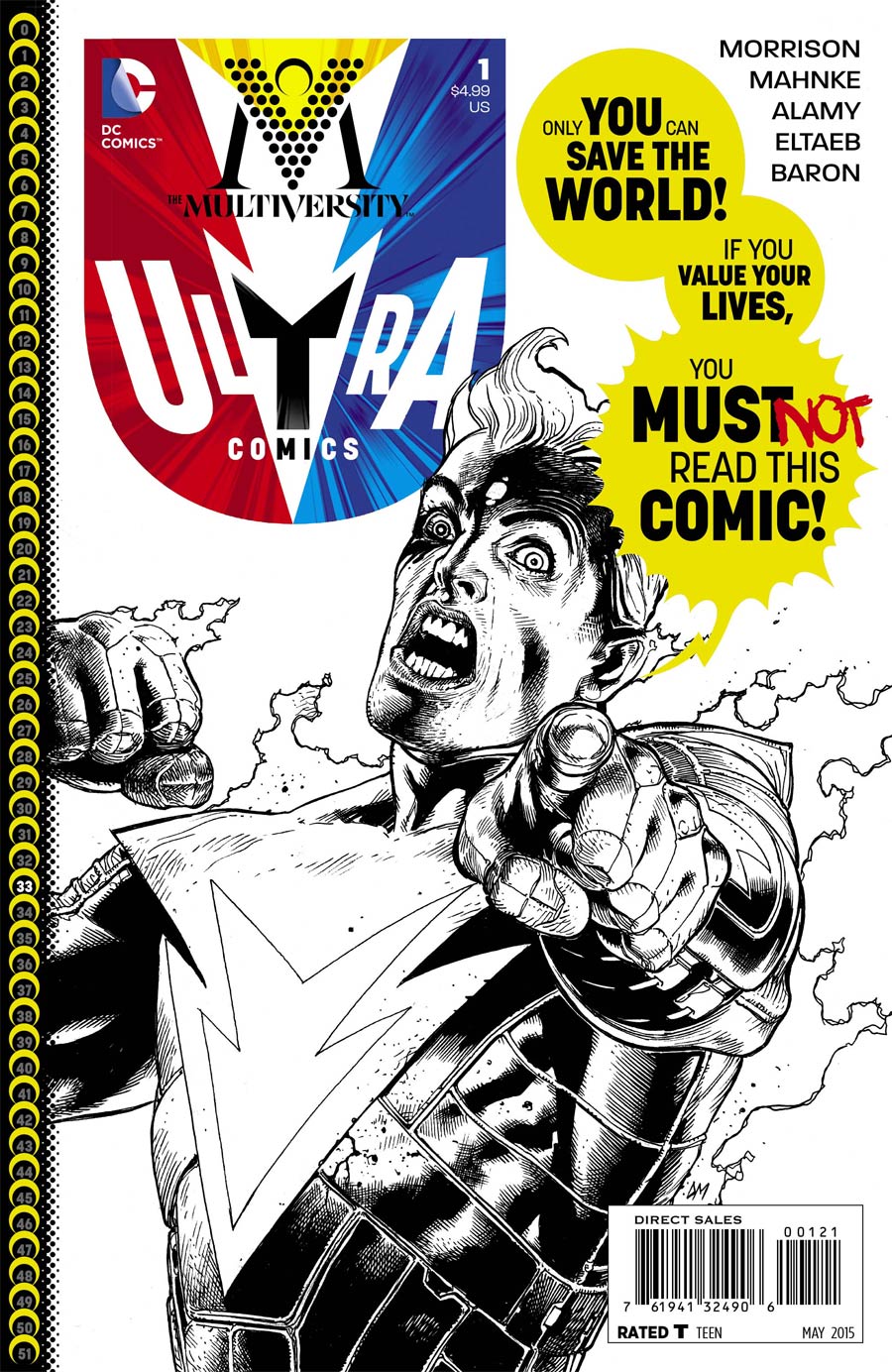 Multiversity Ultra Comics #1 Cover B Incentive Doug Mahnke Sketch Cover