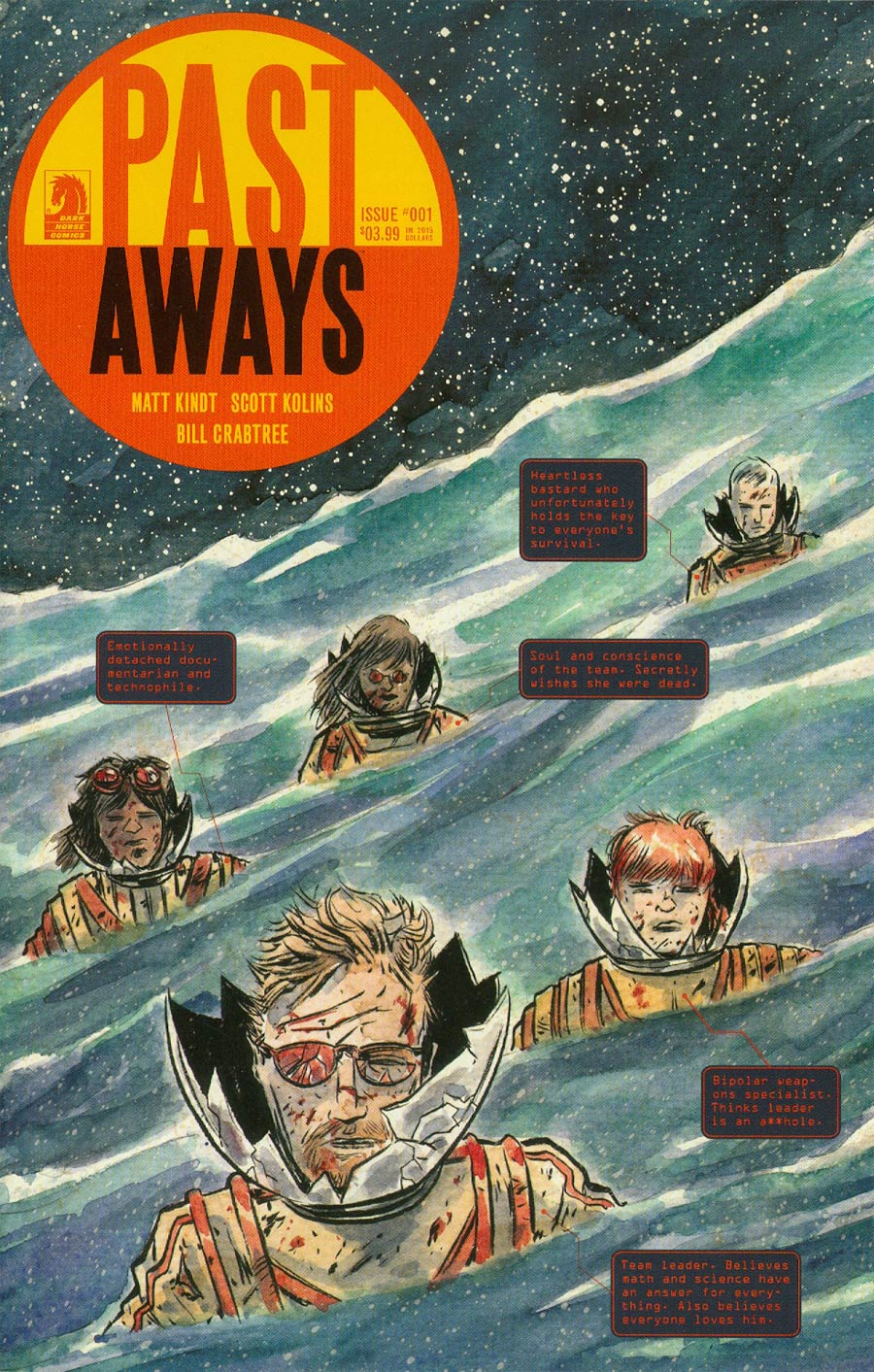 Pastaways #1 Cover B Variant Matt Kindt Cover