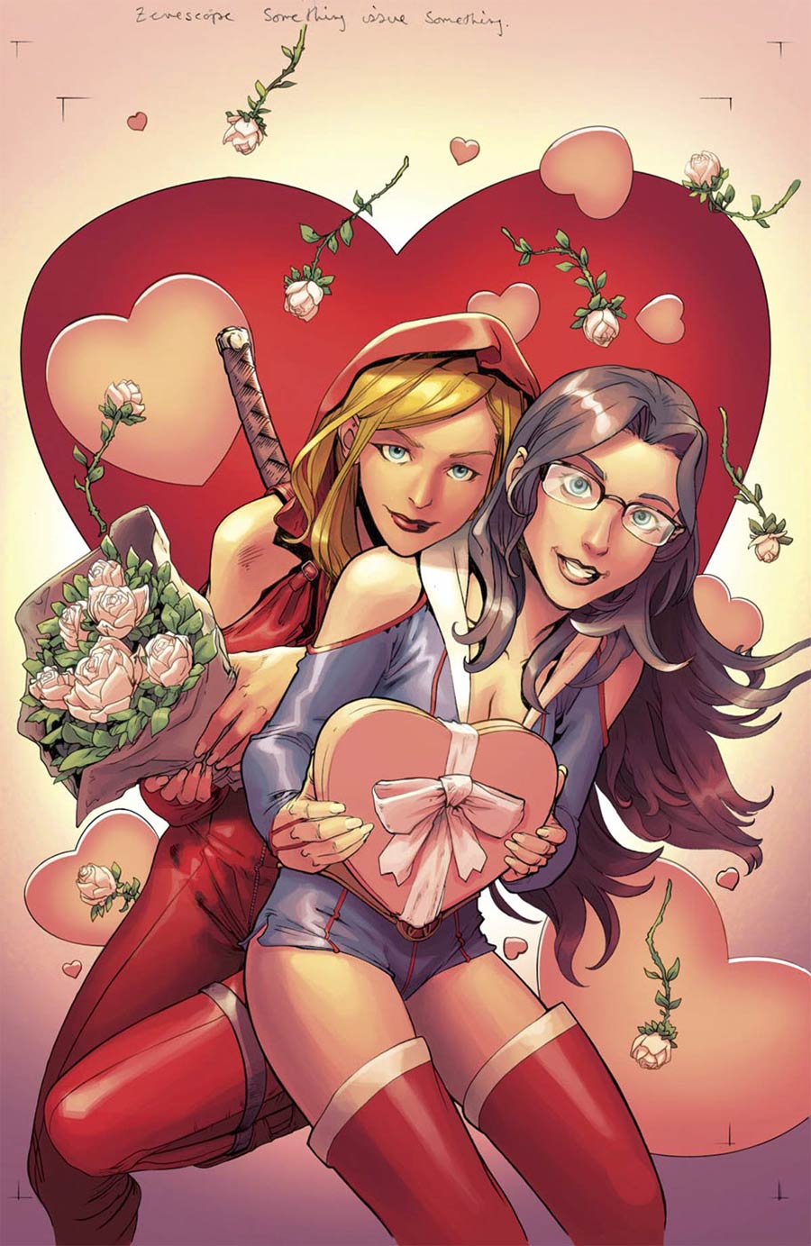 Grimm Fairy Tales Presents Realm War #8 Cover D Incentive Steven Cummings Valentines Day Ultra-Rare Variant Cover (Age Of Darkness Tie-In)