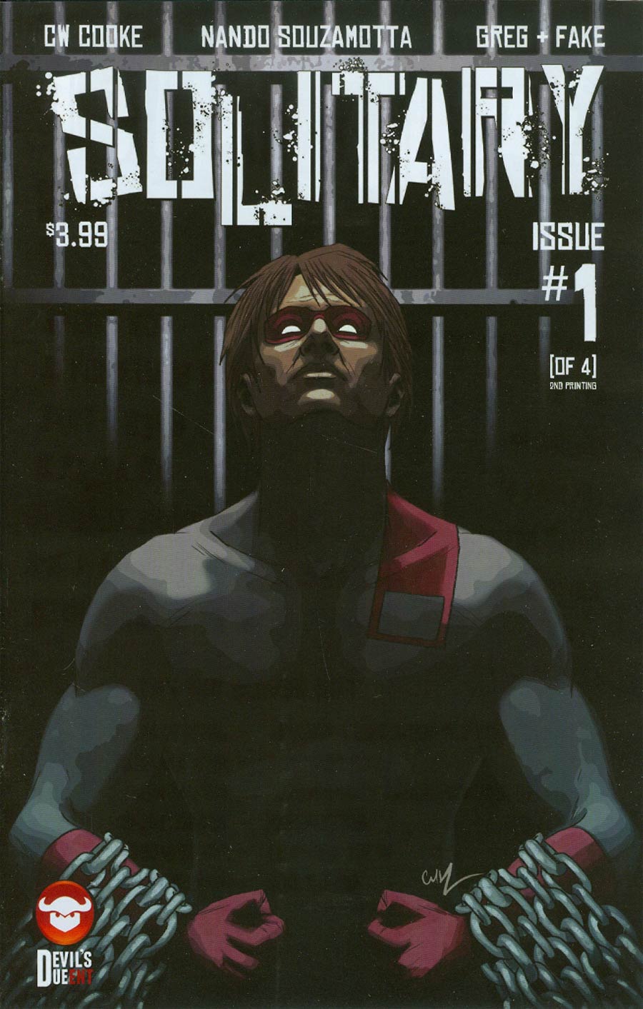 Solitary #1 Cover B 2nd Ptg Carl Yonder Variant Cover