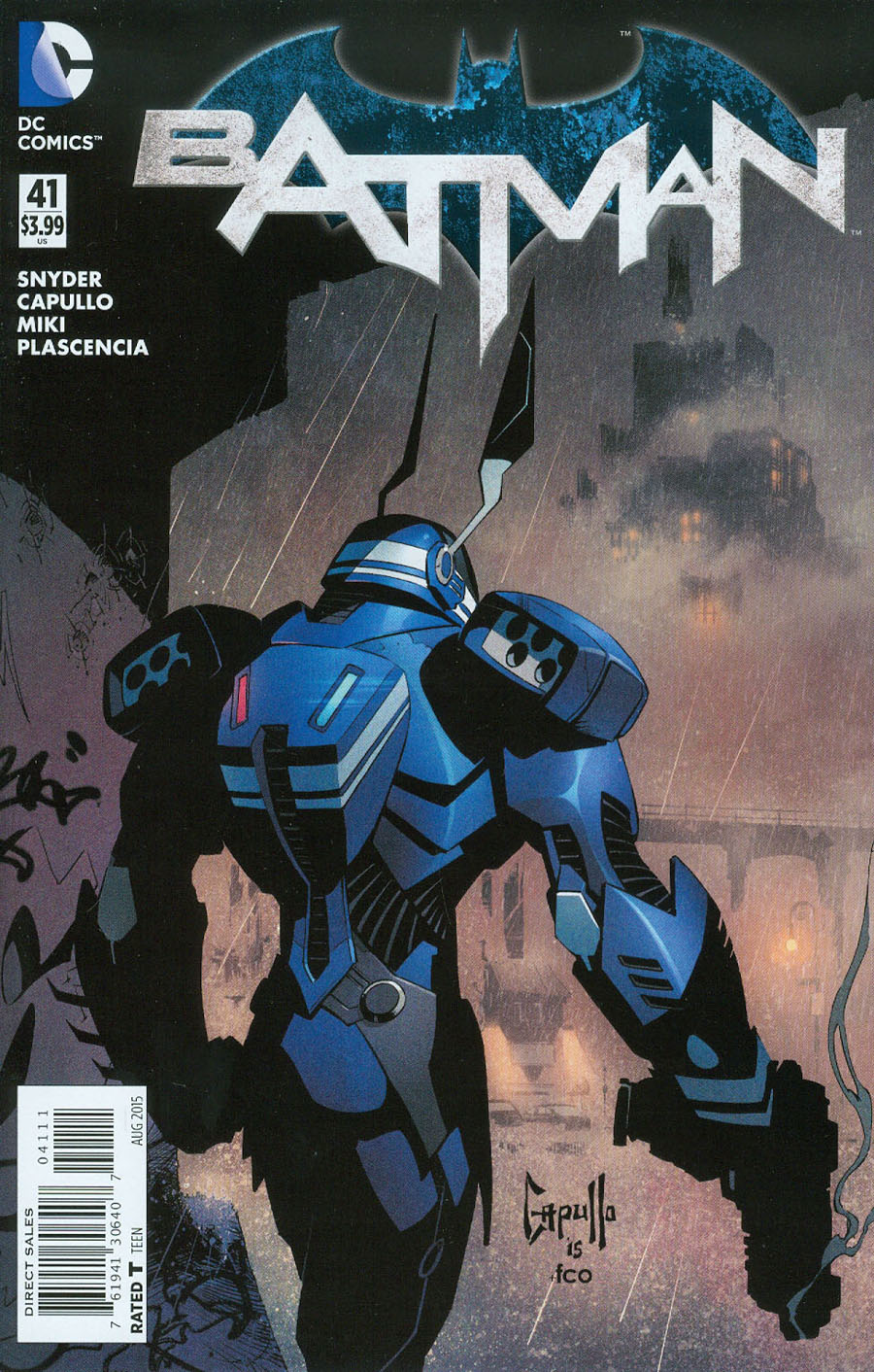 Batman Vol 2 #41 Cover A Regular Greg Capullo Cover