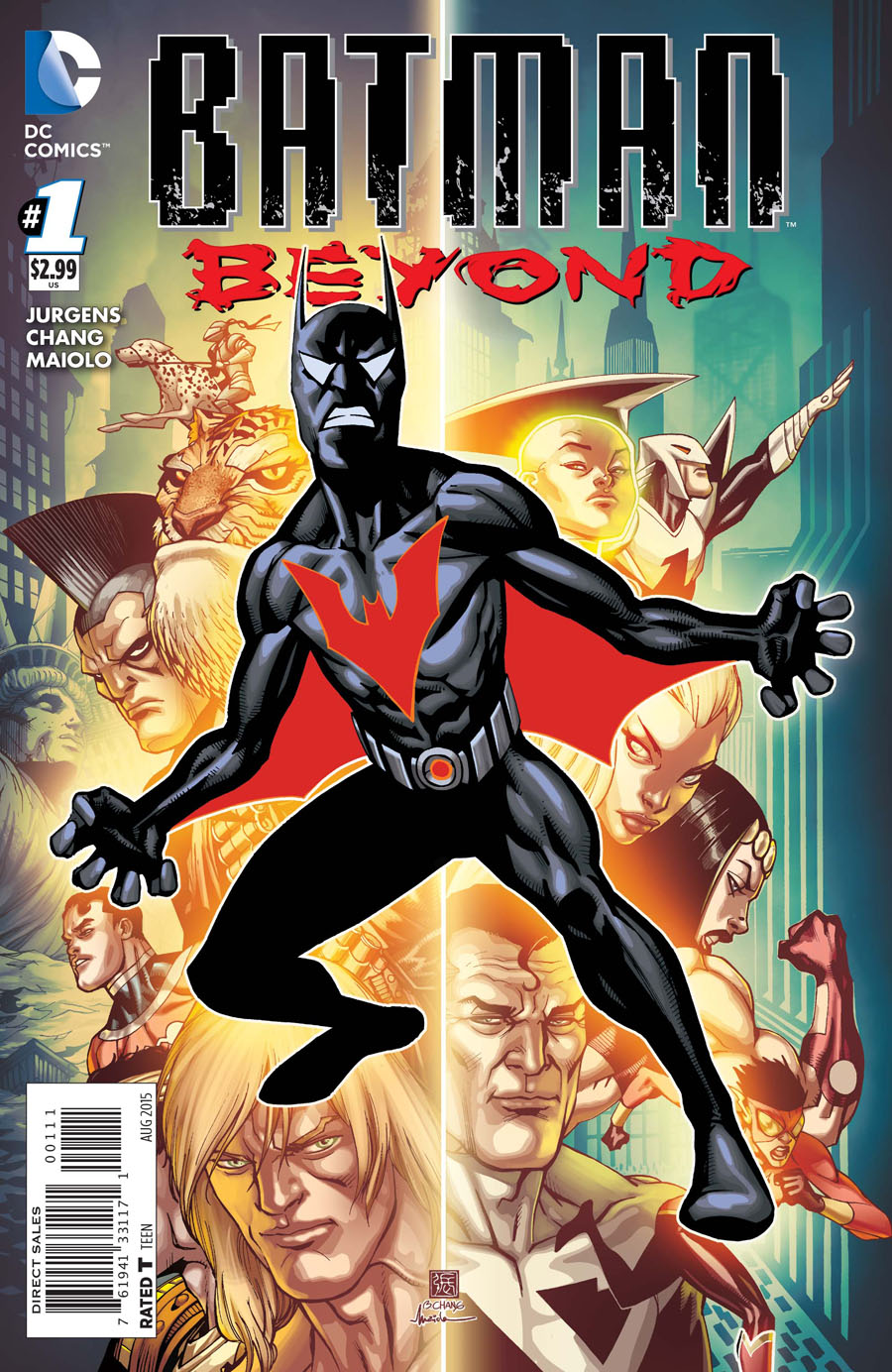 Batman Beyond Vol 5 #1 Cover A Regular Bernard Chang Cover