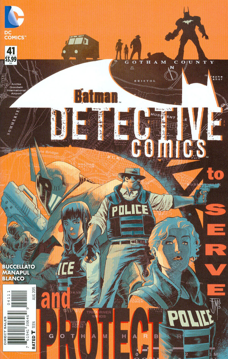 Detective Comics Vol 2 #41 Cover A Regular Francis Manapul Cover