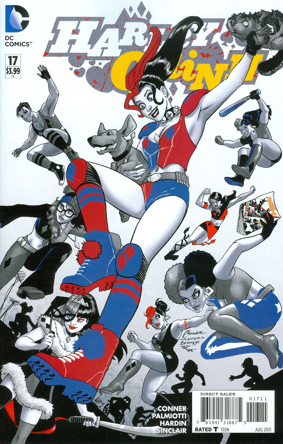 Harley Quinn Vol 2 #17 Cover A Regular Amanda Conner Cover