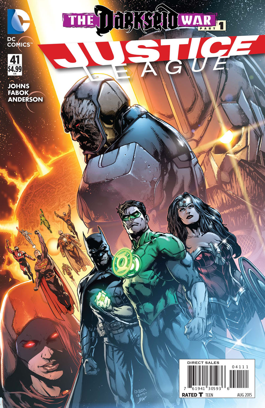 Justice League Vol 2 #41 Cover A 1st Ptg Regular Jason Fabok Cover