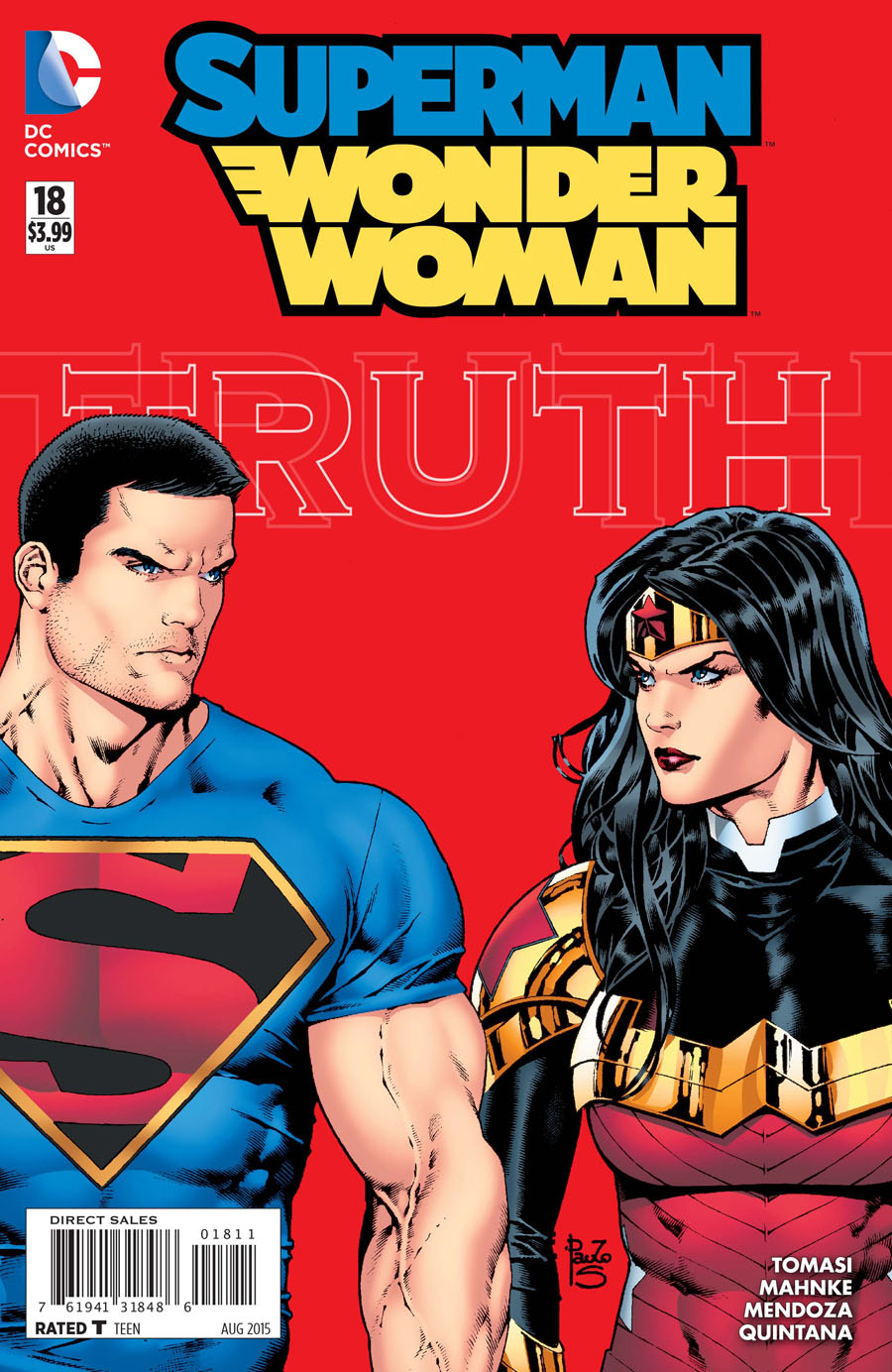 Superman Wonder Woman #18 Cover A Regular Paulo Siqueira Cover