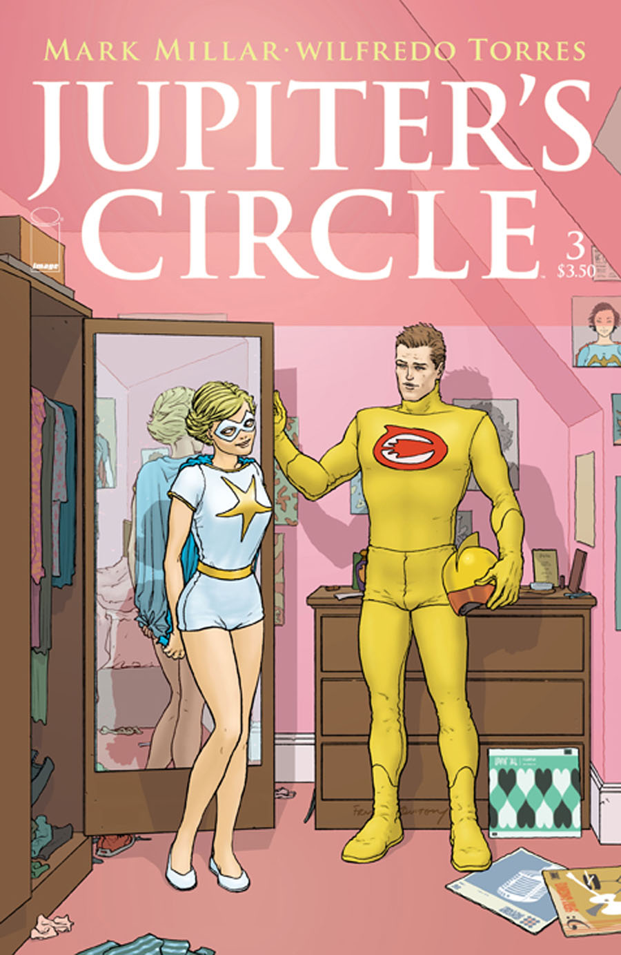 Jupiters Circle #3 Cover A Regular Frank Quitely Cover