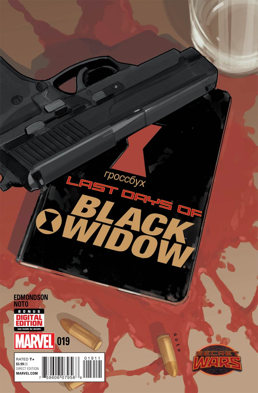 Black Widow Vol 5 #19 Cover A Regular Phil Noto Cover (Secret Wars Last Days Tie-In)